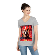 Dark Brandon V-neck Women's tee