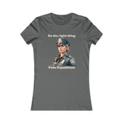 Do the right thing Vote Republican Women's Favorite Tee