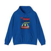 Yes I'm going to talk about Trump at the dinner table if you don't like it find the golden arches Heavy Blend™ Hooded Sweatshirt