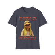 The Muppets had fashion back in 1975 Soft style T-Shirt unisex