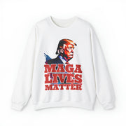 MAGA lives matter Heavy Blend™ Crewneck Sweatshirt Unisex