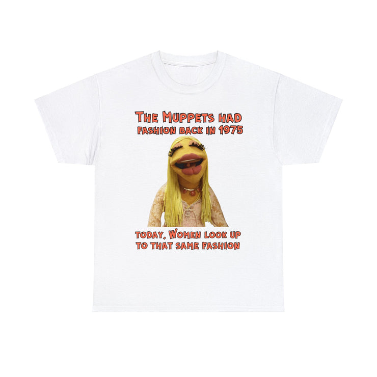 The Muppets had fashion back in 1975 Unisex Heavy Cotton Tee