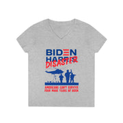 Biden Disaster V-Neck T-Shirt