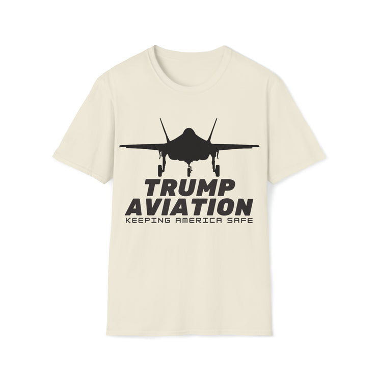 Trump Aviation Keeping America Safe Unisex Softstyle T-Shirt