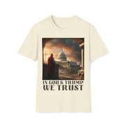 In GOD & Trump we trust Soft style T-Shirt