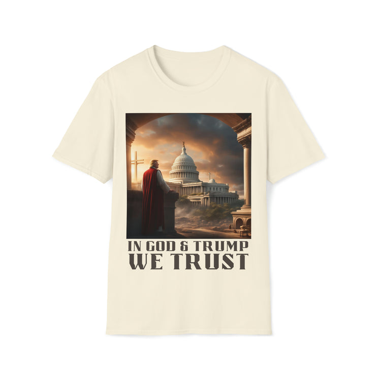 In GOD & Trump we trust Soft style T-Shirt