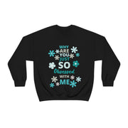 Why are you just so obsessed with me Unisex Heavy Blend™ Crewneck Sweatshirt