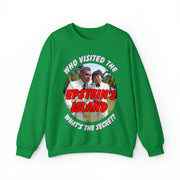 Who visited the Epstein's Island What's the secret Heavy Blend™ Crewneck Sweatshirt Unisex