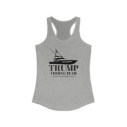 Trump Fishing Team Voting Tournament 2024 women's Ideal Racerback Tank