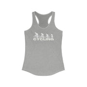 Cycling dark women's Ideal Racerback Tank