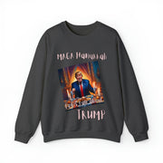 MAGA Hanukkah Let's talk about Trump Heavy Blend™ Crewneck Sweatshirt