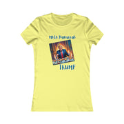 MAGA Hanukkah Let's talk about Trump Women's Favorite Tee