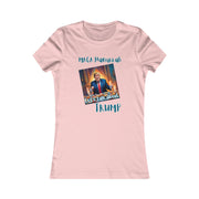 MAGA Hanukkah Let's talk about Trump Women's Favorite Tee