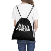 Cycling Outdoor Drawstring Bag black