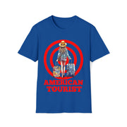 American Tourist Female worth a billon dollars Unisex Softstyle T-Shirt