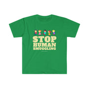 Stop Human Smuggling Unisex Softstyle T-Shirt