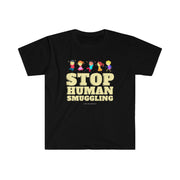 Stop Human Smuggling Unisex Softstyle T-Shirt