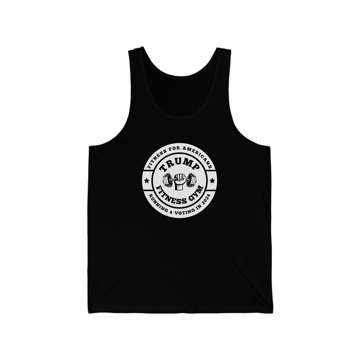 Trump Fitness Gym Unisex Jersey Tank