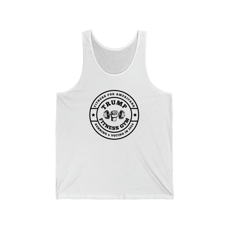 Trump Fitness Gym Unisex Jersey Tank