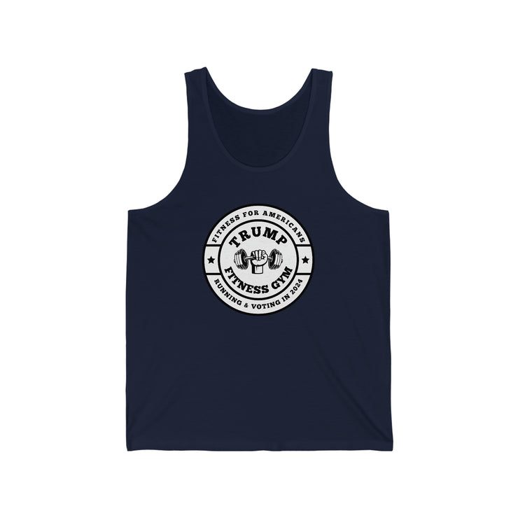 Trump Fitness Gym Unisex Jersey Tank