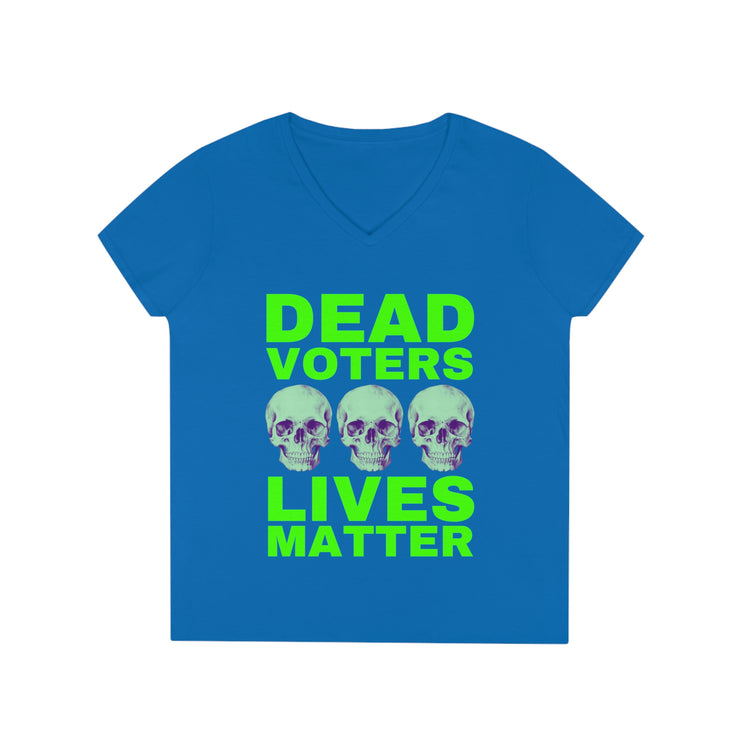 Halloween Dead Voters Lives Matter Green   ladies&