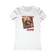 MAGA Holidays Let's talk about Trump Women's Favorite Tee