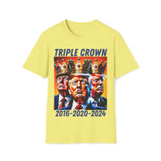 Triple crown winner Soft style T-Shirt unisex