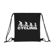 Cycling Outdoor Drawstring Bag black