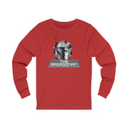 The Magadonian fighting the deranged lunatics Jersey Long Sleeve Tee