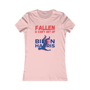 Fallen & Can't get up Biden Women's Favorite Tee