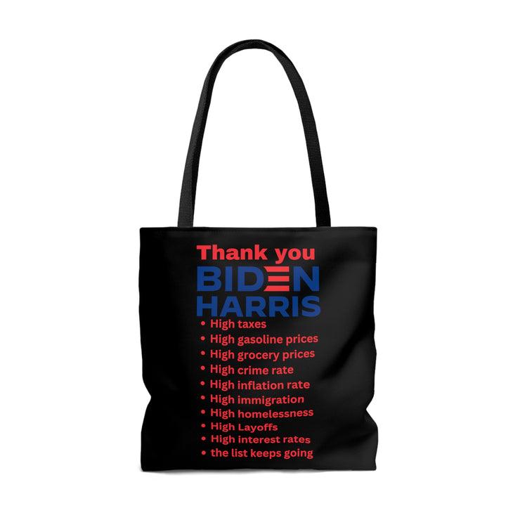 Thank you Biden Harris Tote Bag (AOP)