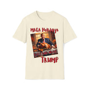 MAGA Holidays Let's talk about Trump Soft style T-Shirt