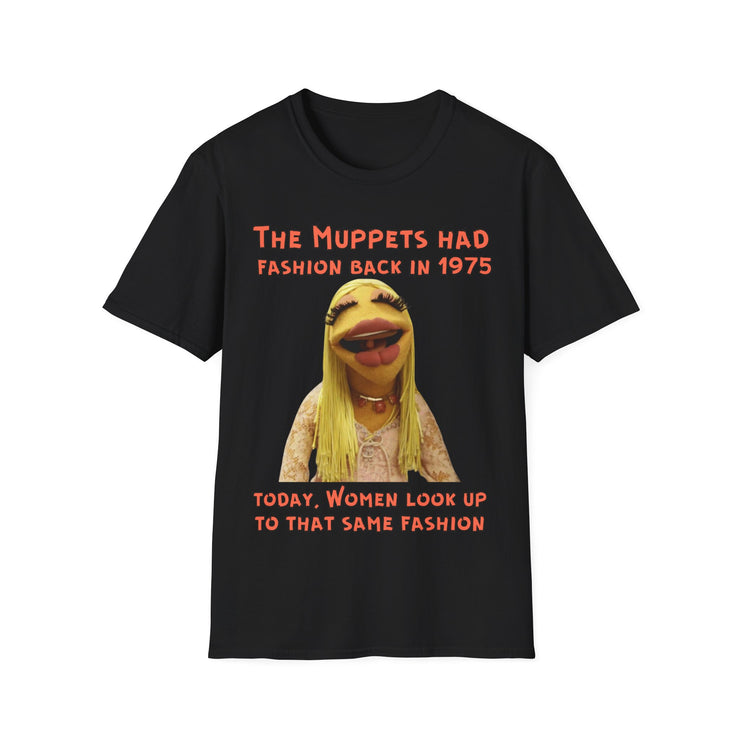 The Muppets had fashion back in 1975 Soft style T-Shirt unisex