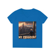 My President V-Neck T-Shirt