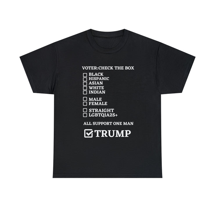 Voter: check the box Unisex Heavy Cotton Tee