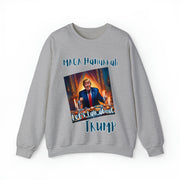 MAGA Hanukkah Let's talk about Trump Heavy Blend™ Crewneck Sweatshirt