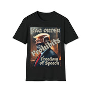 GAG Order prohibits Freedom of Speech Soft style T-Shirt unisex