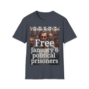 Video don't lie Free January 6 Political Prisons Soft style T-Shirt unisex