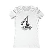 Trump Music Station Playing in 2024 Women's Favorite Tee