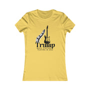 Trump Music Station Playing in 2024 Women's Favorite Tee