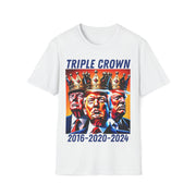 Triple crown winner Soft style T-Shirt unisex