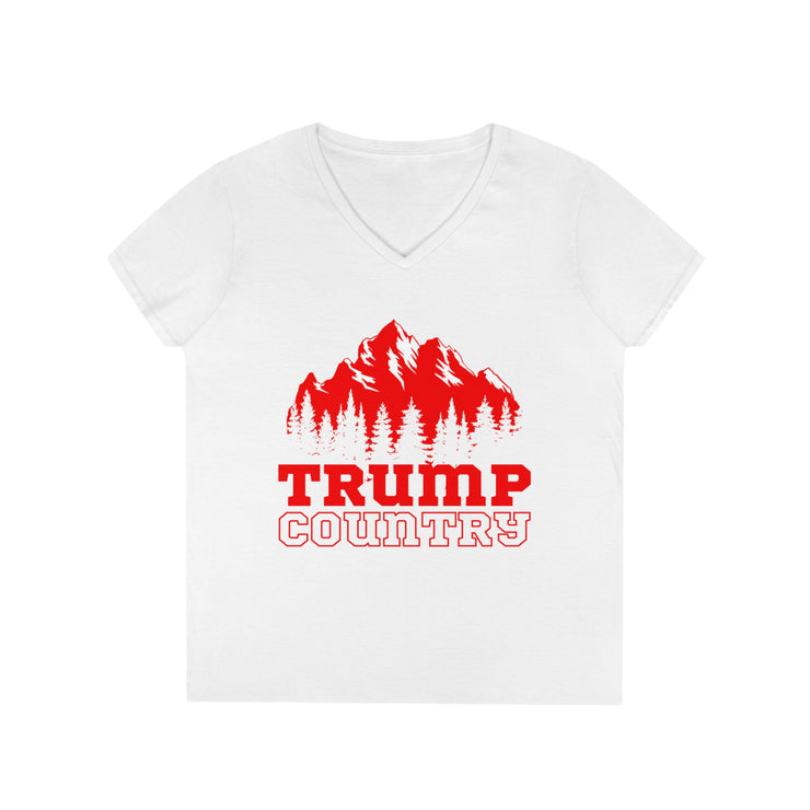 Trump Country RED V-Neck T-Shirt