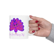 Stop peacocking me purple ceramic Mug 11oz