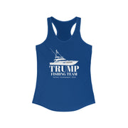 Trump Fishing Team Voting Tournament 2024 women's Ideal Racerback Tank