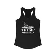 Trump Fishing Team Voting Tournament 2024 women's Ideal Racerback Tank