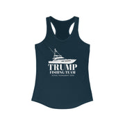 Trump Fishing Team Voting Tournament 2024 women's Ideal Racerback Tank