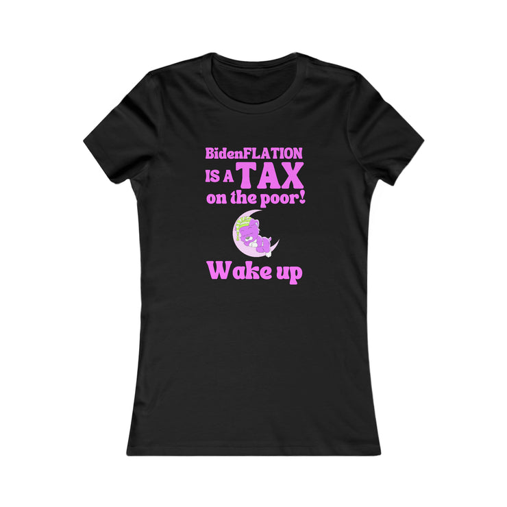 BidenFlation is a tax on the poor Wake up women&