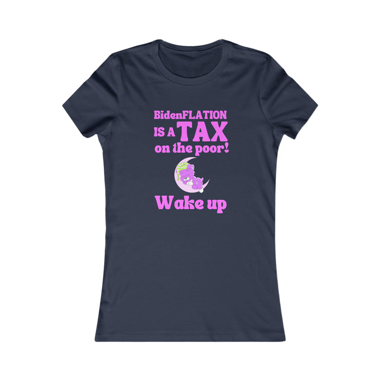 BidenFlation is a tax on the poor Wake up women&