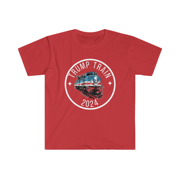 Trump train 2024 Unisex Softstyle T-Shirt