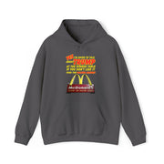 Yes I'm going to talk about Trump at the dinner table if you don't like it find the golden arches Heavy Blend™ Hooded Sweatshirt